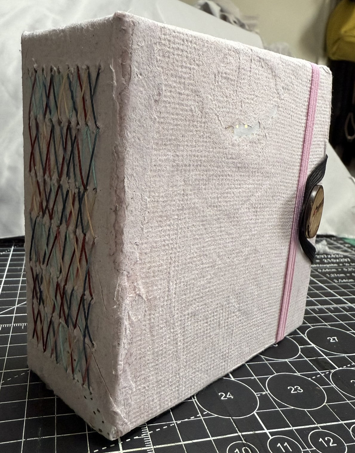 Handmade Paper - Pink ooak