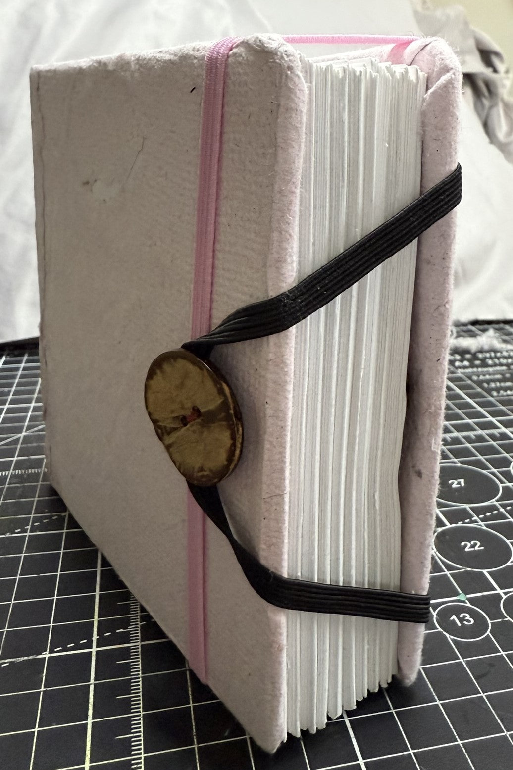 Handmade Paper - Pink ooak