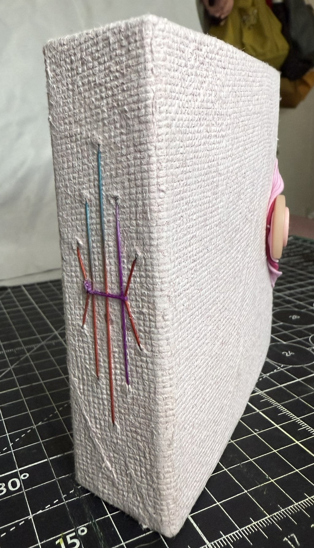 Handmade Paper - Pink ooak