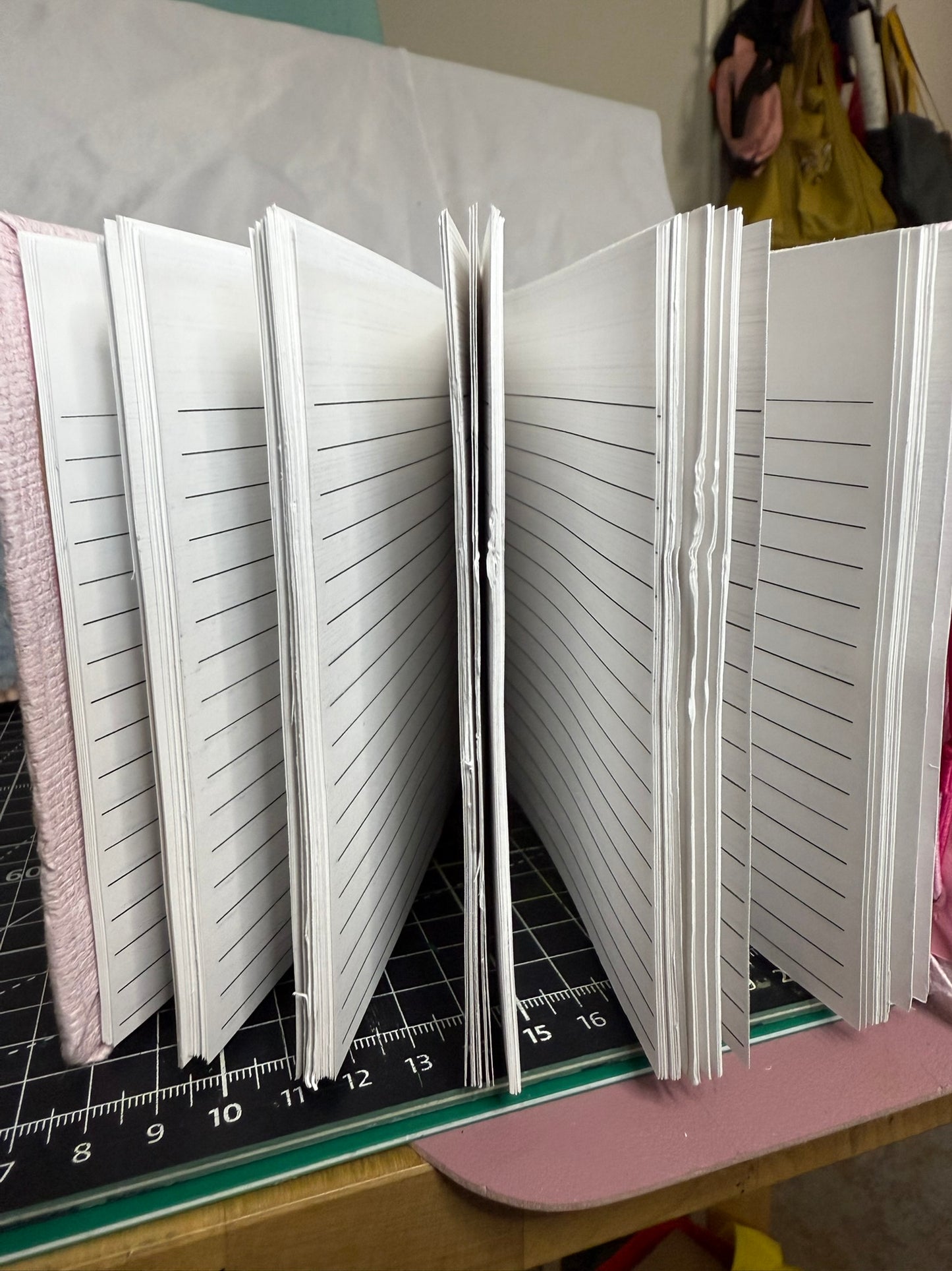 Handmade Paper - Pink ooak