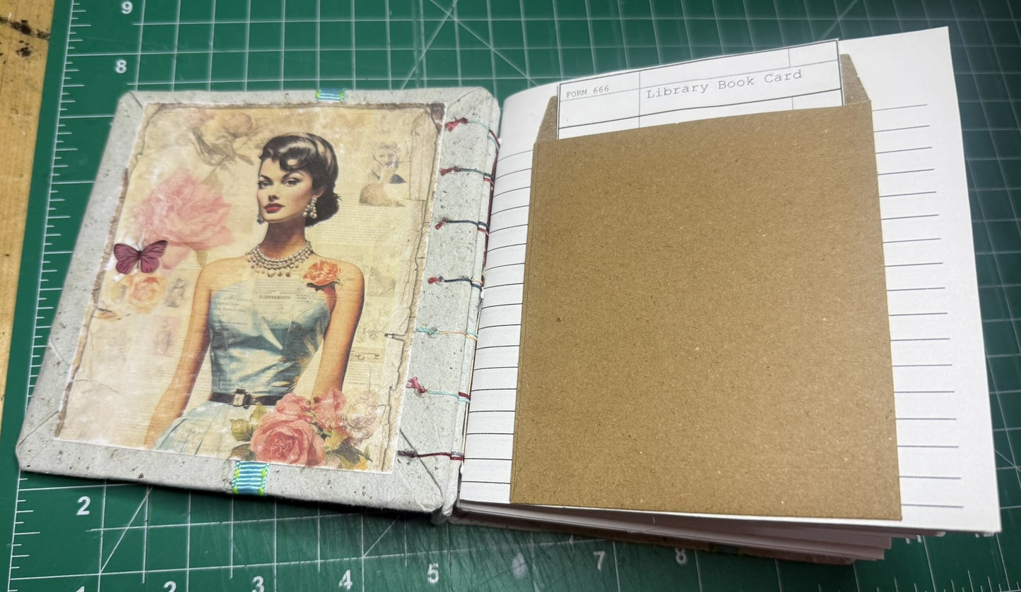 Handmade Paper - Grey ooak