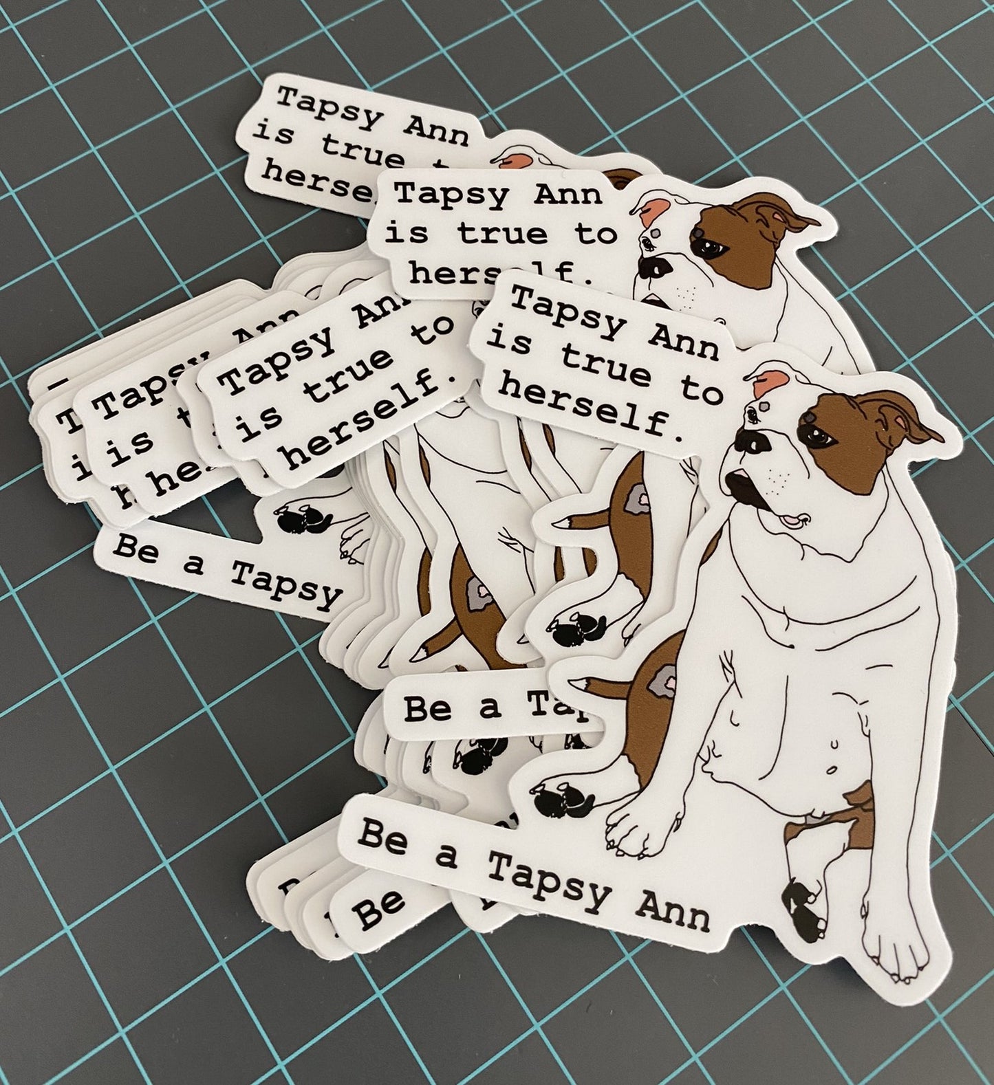 Tapsy Ann Di-cut Stickers