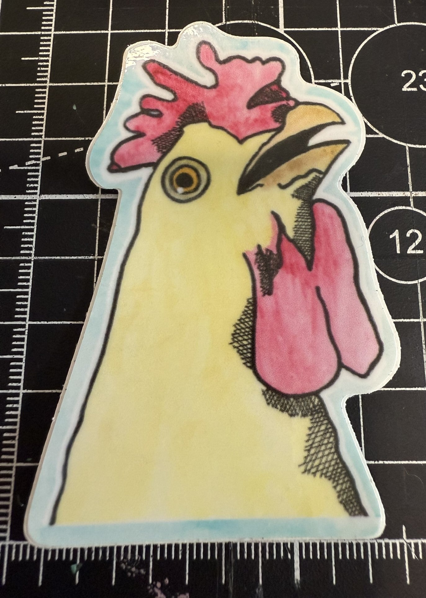 Waterproof Animal Stickers – 3" Glossy Vinyl | Original Watercolor Art | Capybara, Angler Fish, Goose, Chihuahua, Rooster, Dumbo Octopus