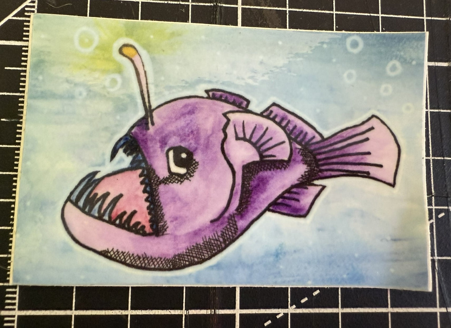 Waterproof Animal Stickers – 3" Glossy Vinyl | Original Watercolor Art | Capybara, Angler Fish, Goose, Chihuahua, Rooster, Dumbo Octopus