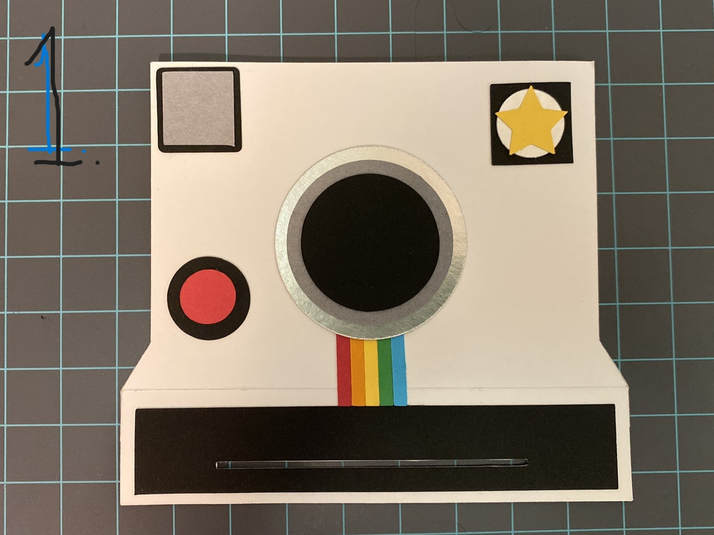 Customizable Polaroid Greeting Card - Interactive