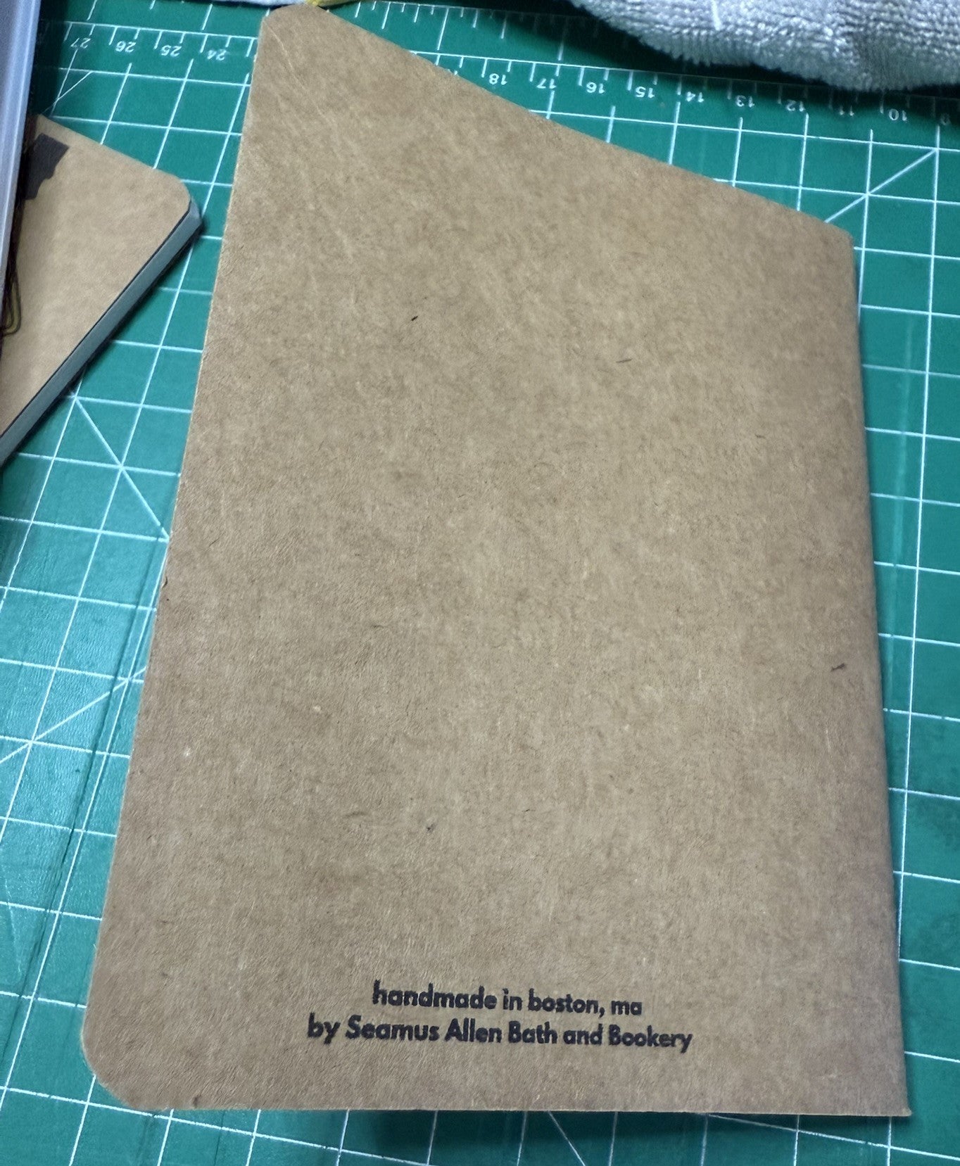 Soft Cover Notebook - Boston Icons