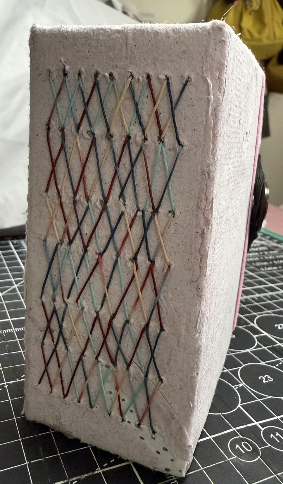Handmade Paper - Pink ooak