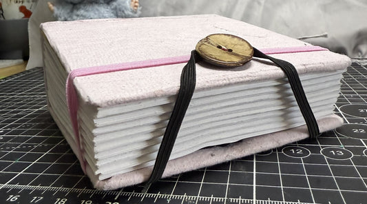 Handmade Paper - Pink ooak