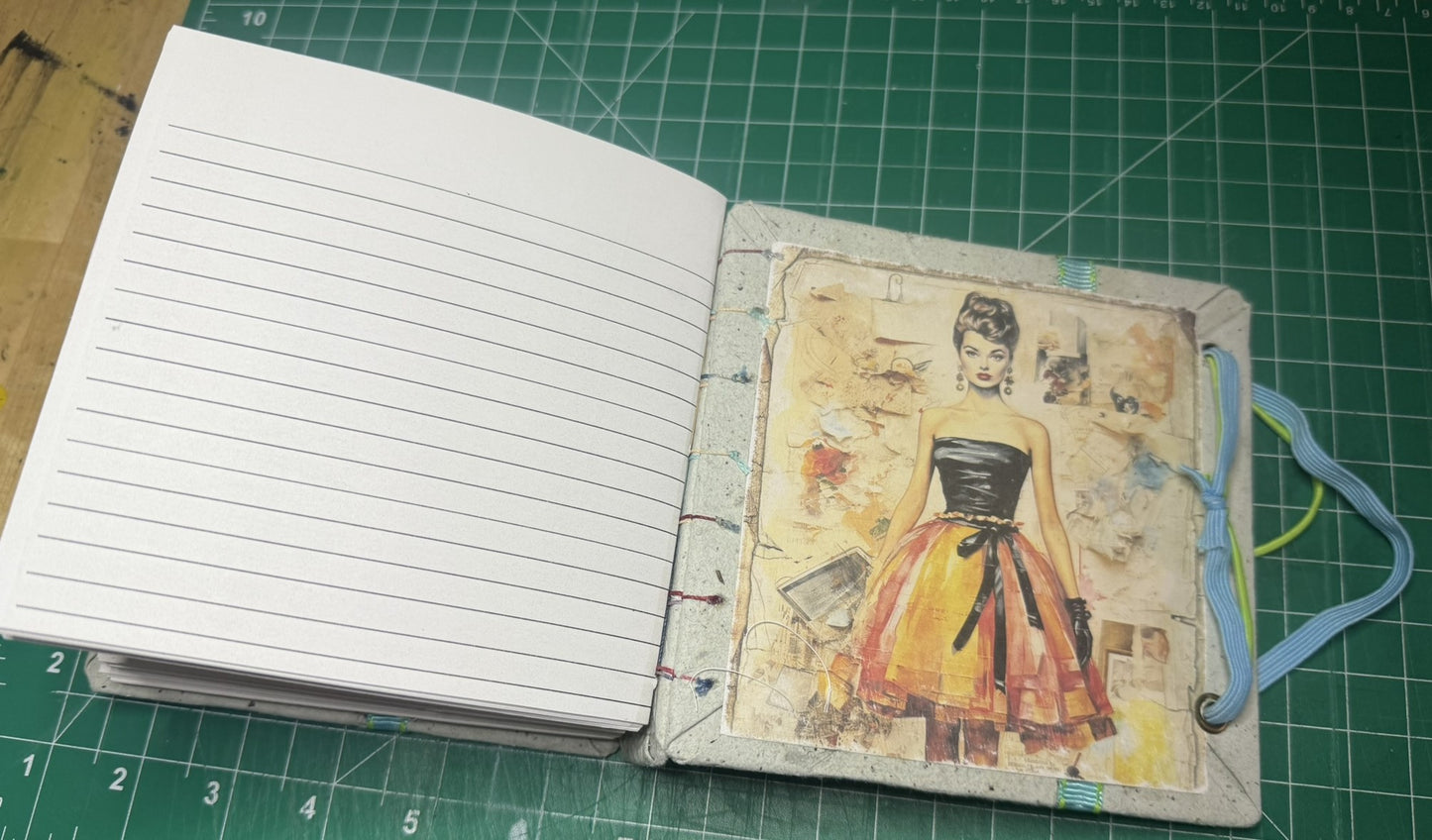 Handmade Paper - Grey ooak