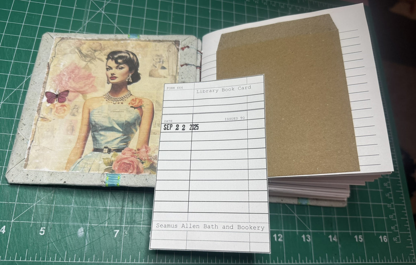 Handmade Paper - Grey ooak