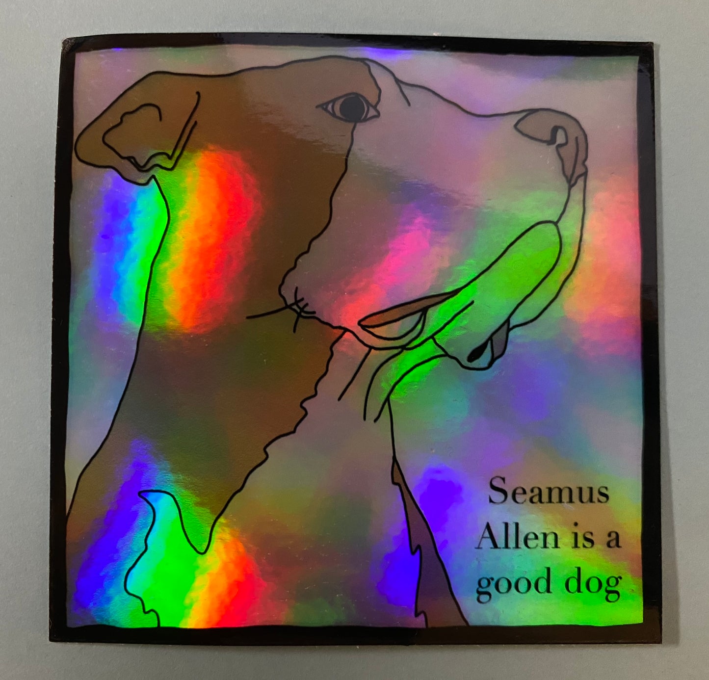 Seamus Allen Holographic Stickers