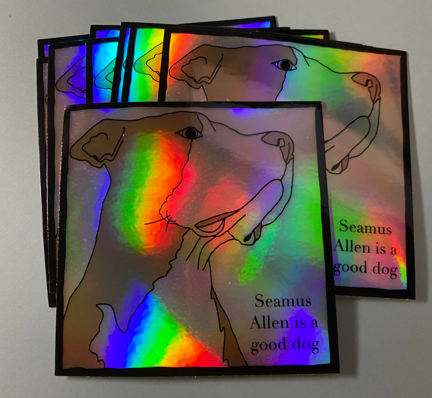 Seamus Allen Holographic Stickers