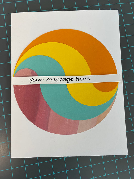 Customizable Greeting Card (blank) w/Envelope