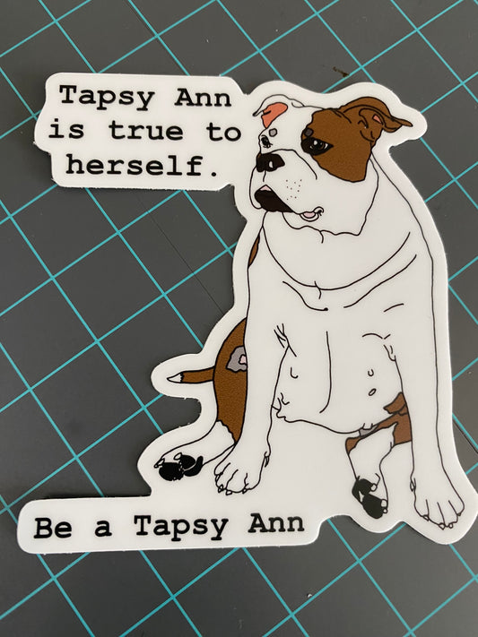 Tapsy Ann Di-cut Stickers
