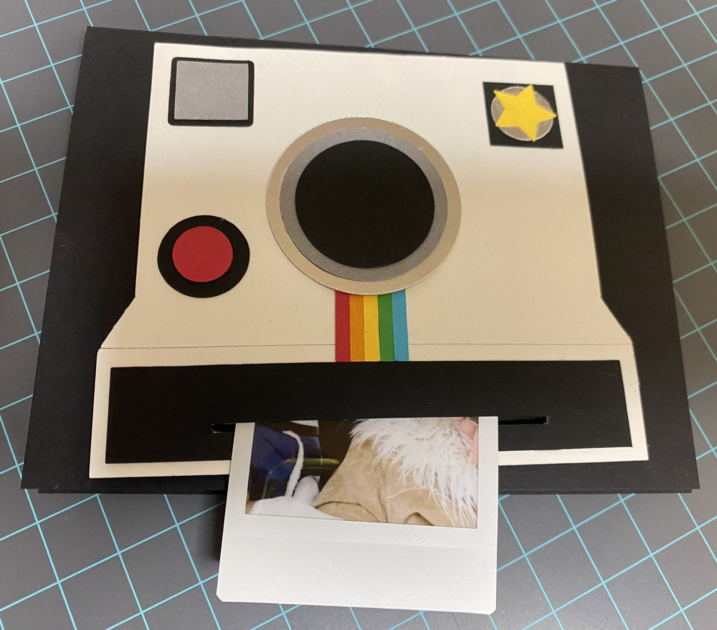 Customizable Polaroid Greeting Card - Interactive