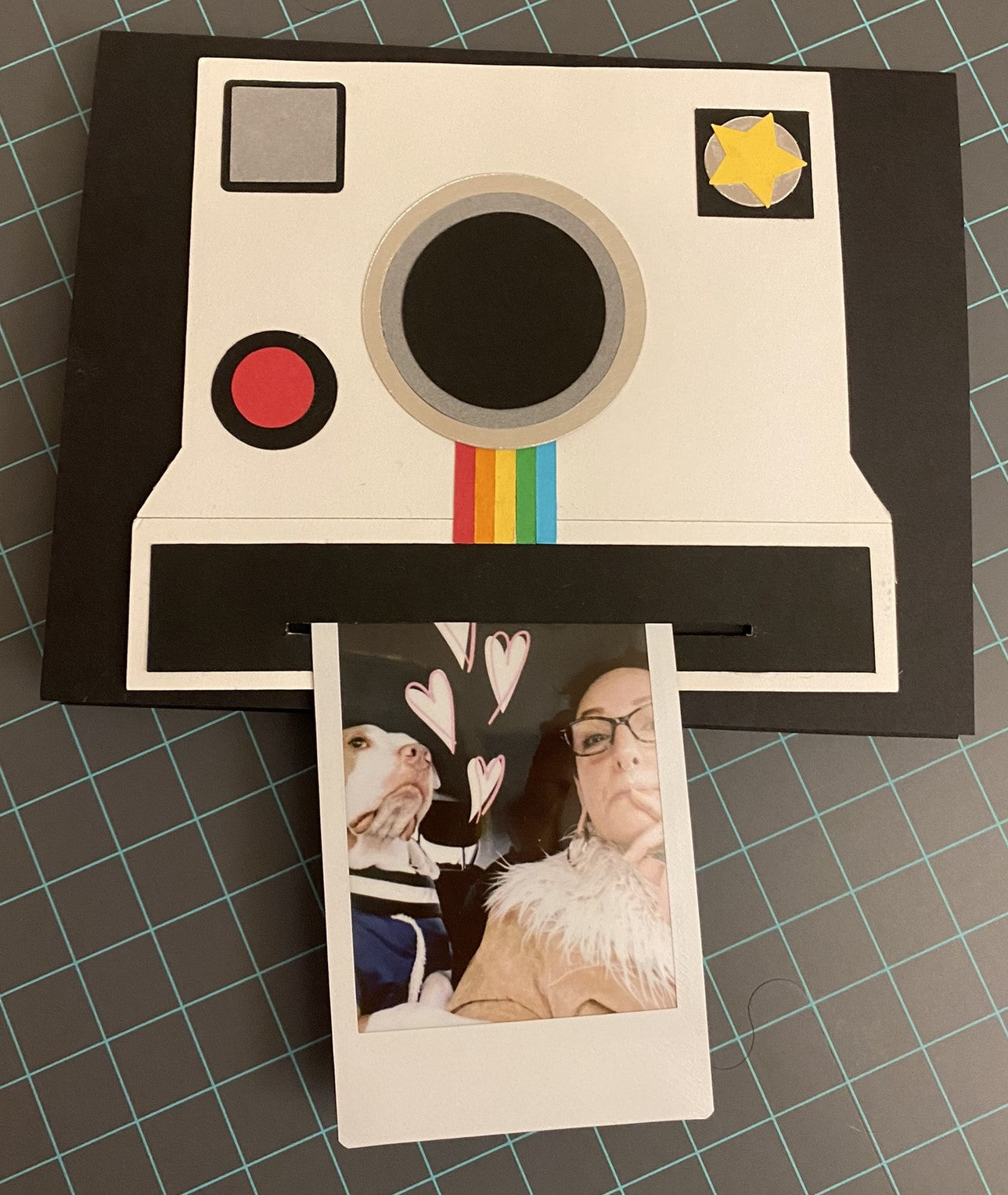 Customizable Polaroid Greeting Card - Interactive