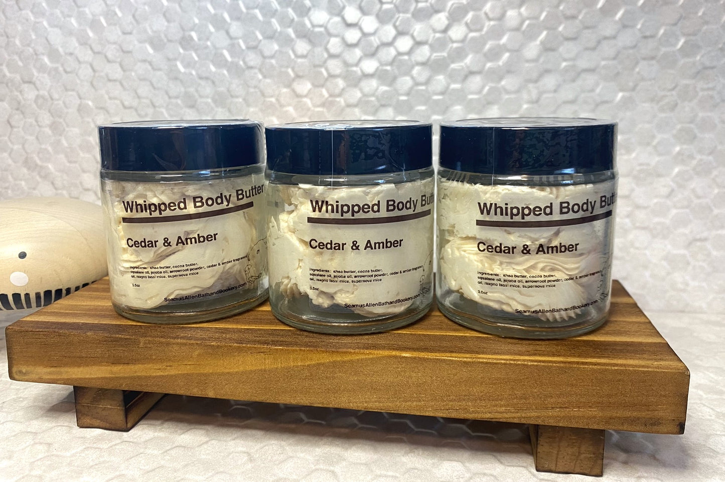 Whipped Body Butter - Cedar & Amber