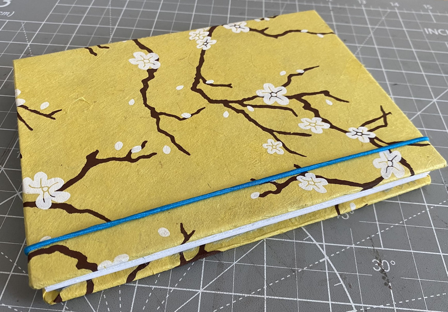 Yellow Cherry Blossom Journal