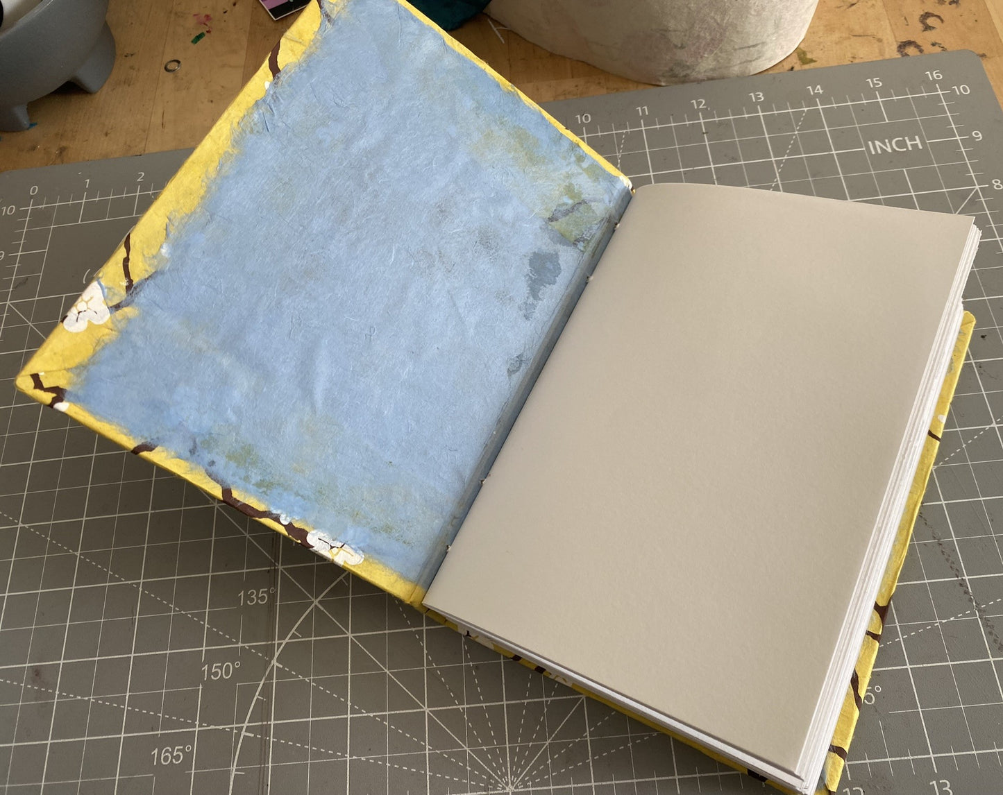 Yellow Cherry Blossom Journal