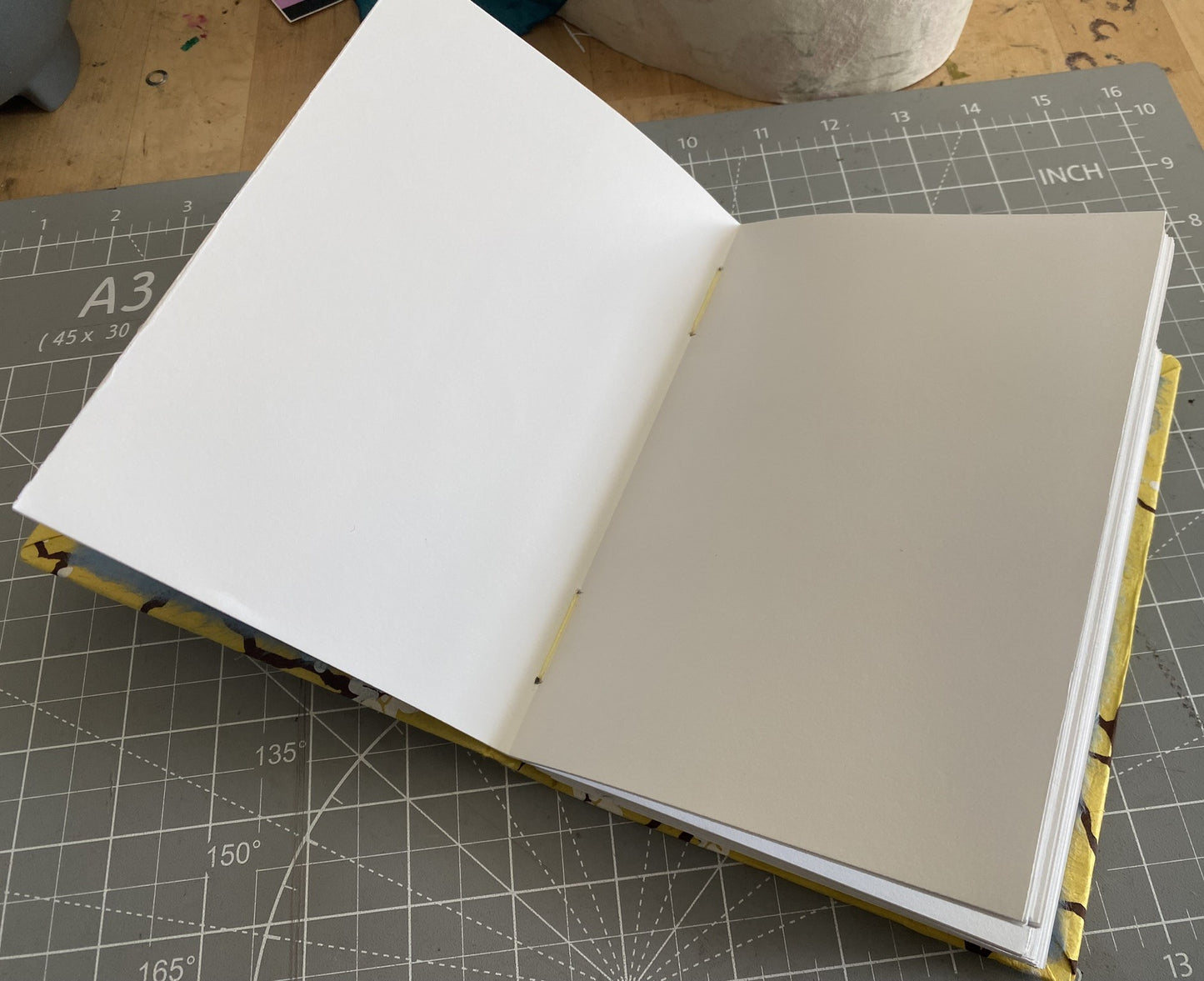 Yellow Cherry Blossom Journal