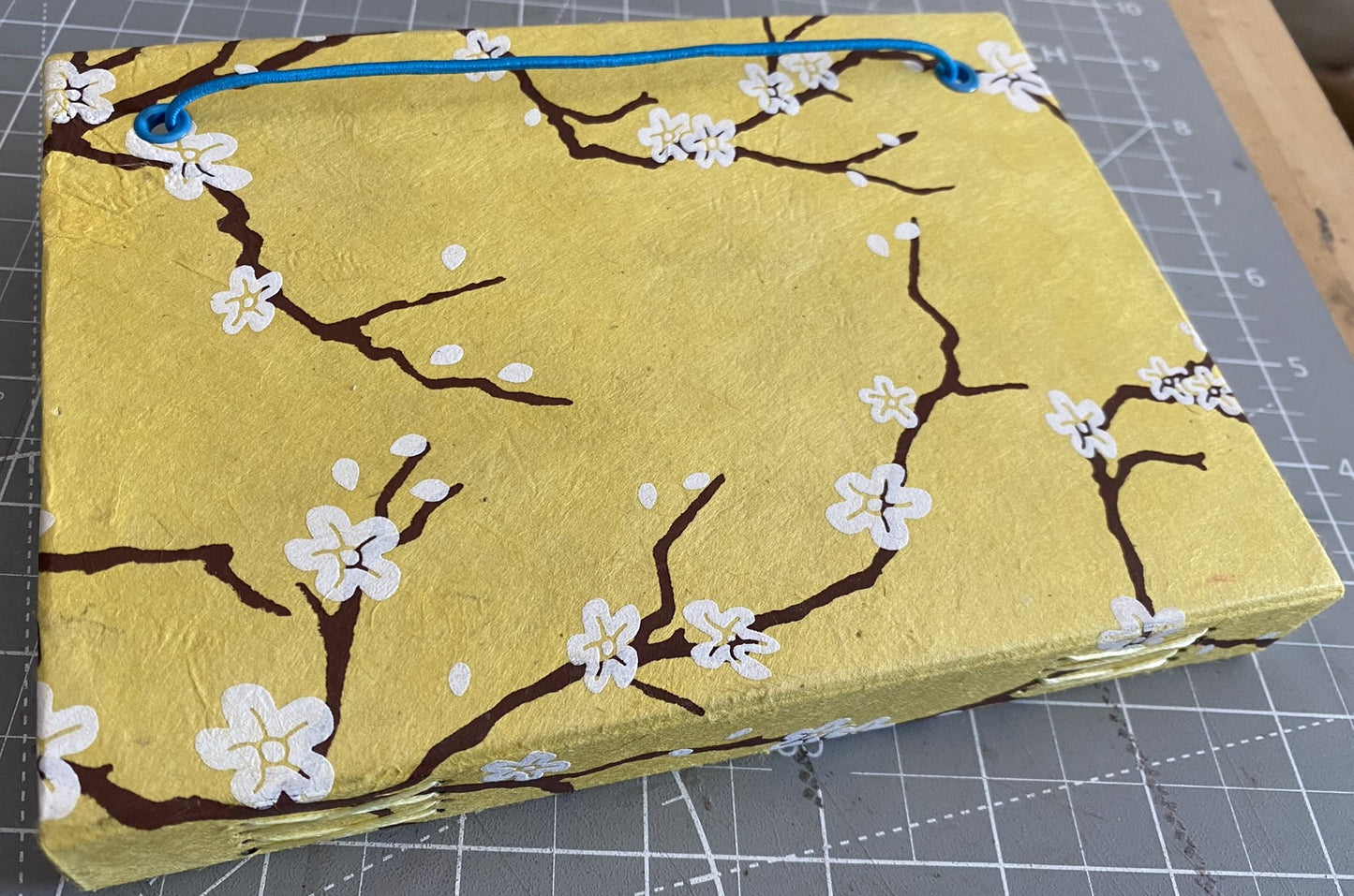 Yellow Cherry Blossom Journal