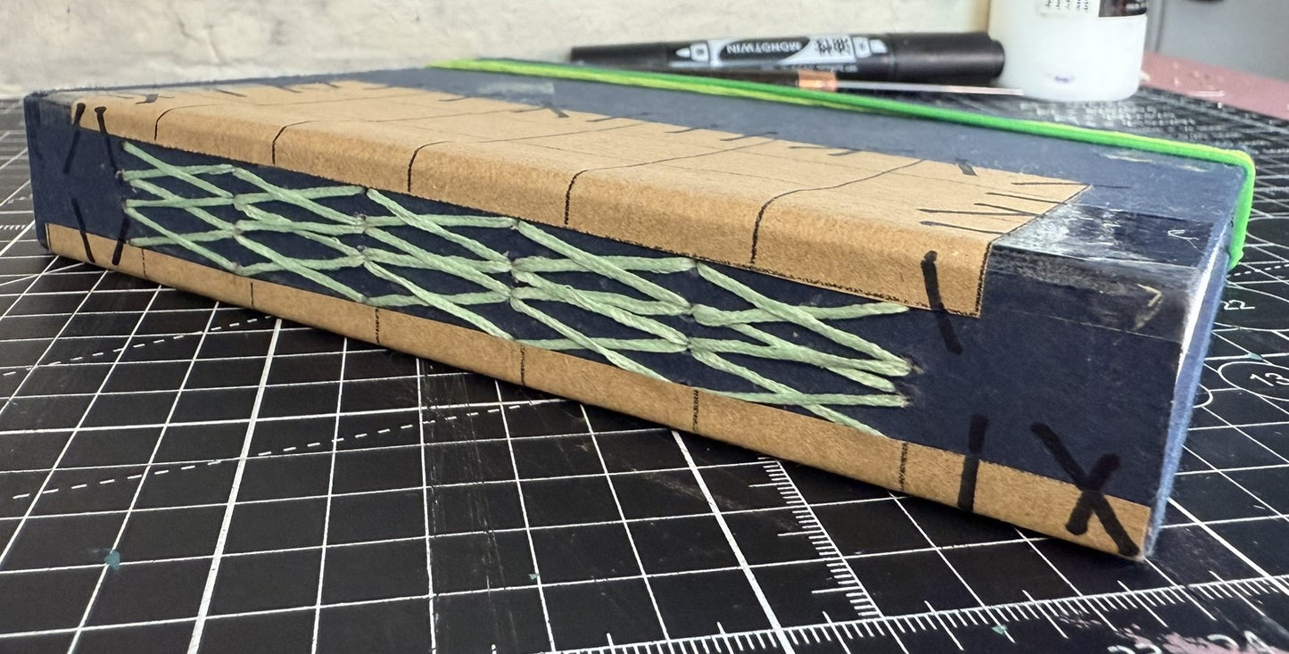 Pressed Leaves, Patched Covers, and Peaceful Greens