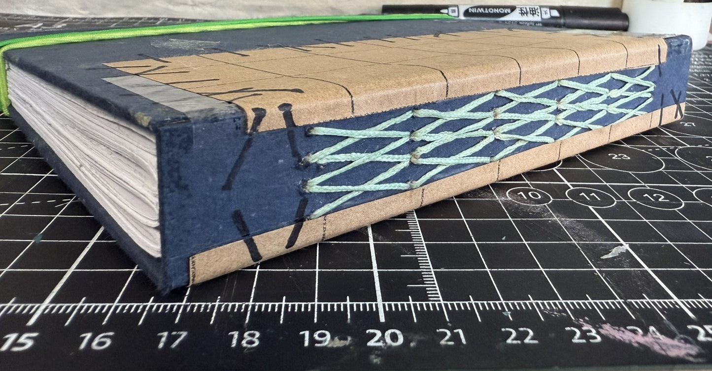 Pressed Leaves, Patched Covers, and Peaceful Greens