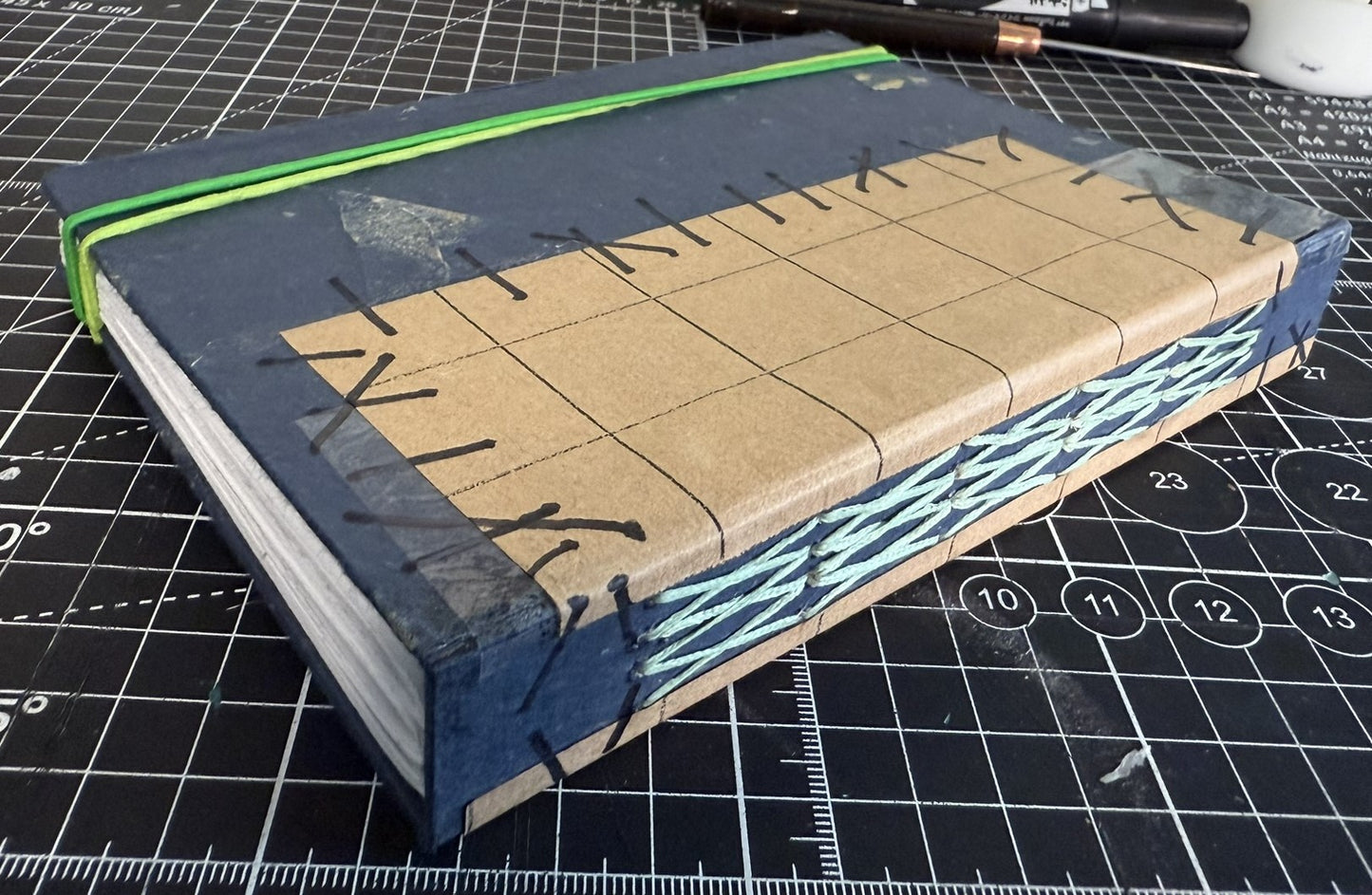 Pressed Leaves, Patched Covers, and Peaceful Greens