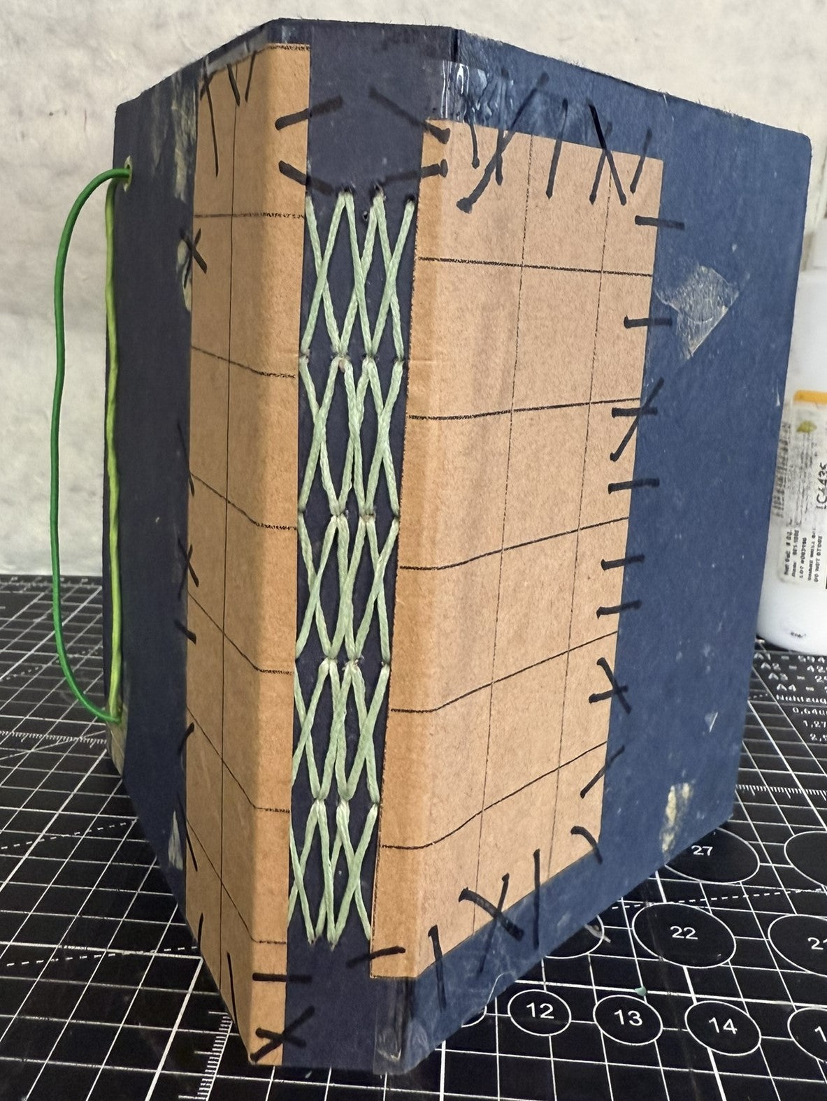 Pressed Leaves, Patched Covers, and Peaceful Greens